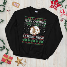 Load image into Gallery viewer, Merry Christmas Ya Filthy Animal guinea pig