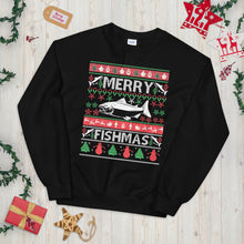 Load image into Gallery viewer, Merry Fishmas Fishing Ugly Christmas