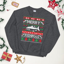 Load image into Gallery viewer, Merry Fishmas Fishing Ugly Christmas