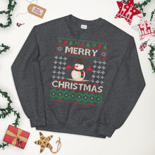 Load image into Gallery viewer, Merry Christmas Snowman Ugly Sweater
