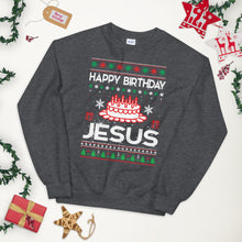 Load image into Gallery viewer, Happy Brithday Jesus Funny Ugly Christmas