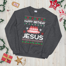 Load image into Gallery viewer, Happy Brithday Jesus Funny Ugly Christmas