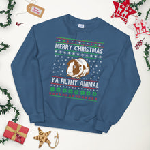 Load image into Gallery viewer, Merry Christmas Ya Filthy Animal guinea pig