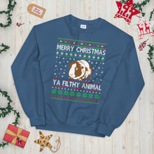 Load image into Gallery viewer, Merry Christmas Ya Filthy Animal guinea pig