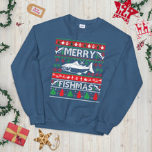 Load image into Gallery viewer, Merry Fishmas Fishing Ugly Christmas