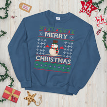 Load image into Gallery viewer, Merry Christmas Snowman Ugly Sweater