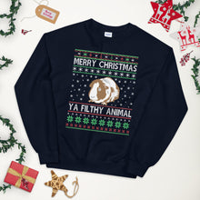 Load image into Gallery viewer, Merry Christmas Ya Filthy Animal guinea pig