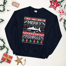 Load image into Gallery viewer, Merry Fishmas Fishing Ugly Christmas