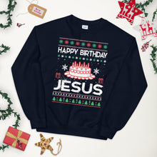 Load image into Gallery viewer, Happy Brithday Jesus Funny Ugly Christmas