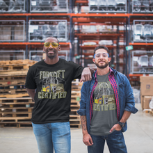 Load image into Gallery viewer, Retro Style Funny Forklift Operator Forklift Certified Unisex T-Shirt