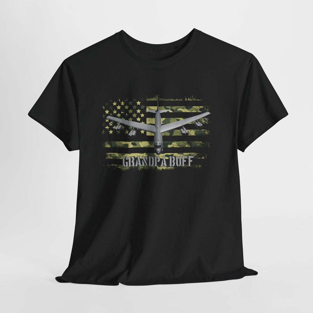 Grandpa Buff B-52 Bomber Unisex Cotton Tee