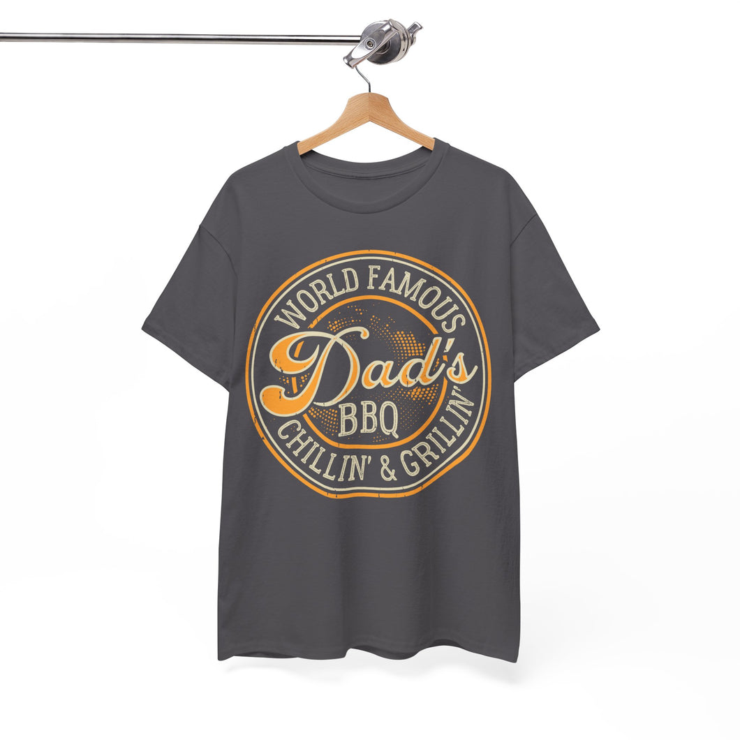World Famous Dad's BBQ Chillin' & Grillin' T-Shirt