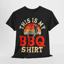 Load image into Gallery viewer, Vintage &quot;This Is My BBQ Shirt&quot; Black Tee
