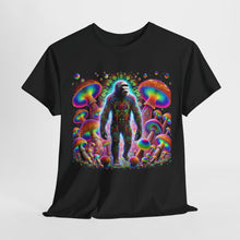 Load image into Gallery viewer, Visionary Early Mankind and Psychedelic Mushroom Unisex Heavy Cotton Tee
