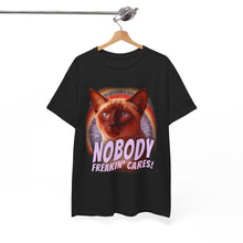 Load image into Gallery viewer, Nobody Cares Cat T-Shirt
