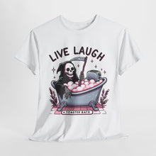 Load image into Gallery viewer, Live Laugh Toaster Bath Dark Humor T Shirt

