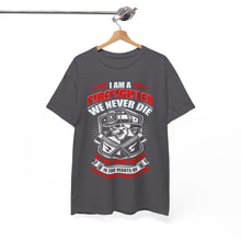 Load image into Gallery viewer, Eternal Flame Firefighter Tee - Honoring Bravery
