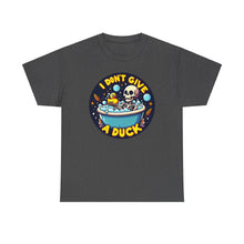 Load image into Gallery viewer, &quot;I Don&#39;t Give a Duck&quot; Funny Skeleton Bath T-Shirt
