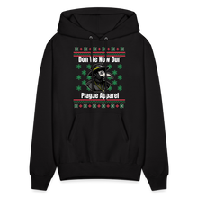 Load image into Gallery viewer, Plague Apparel Ugly Christmas Hoodie - black

