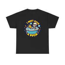 Load image into Gallery viewer, &quot;I Don&#39;t Give a Duck&quot; Funny Skeleton Bath T-Shirt
