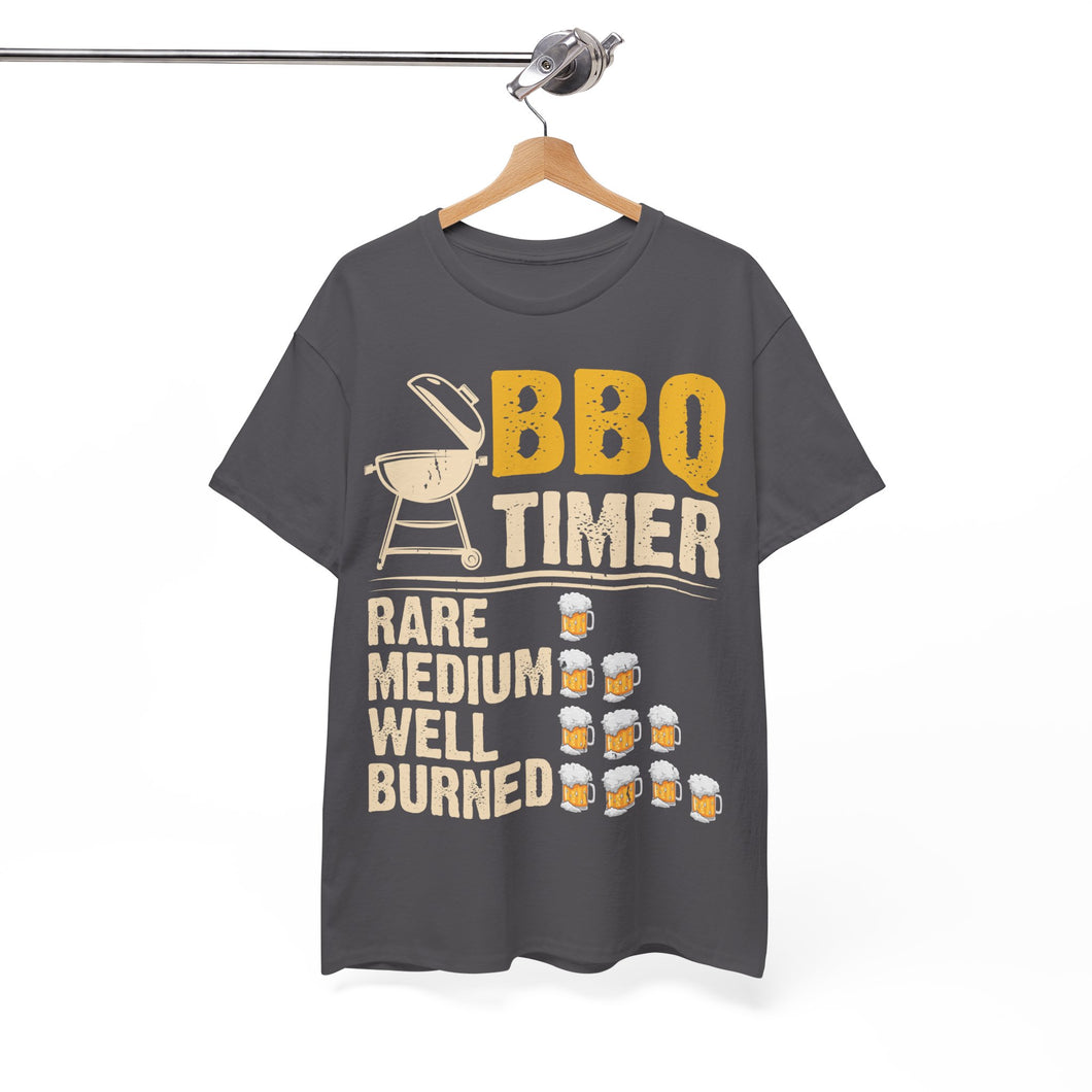 BBQ Timer Funny Grilling Tee
