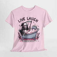 Load image into Gallery viewer, Live Laugh Toaster Bath Dark Humor T Shirt
