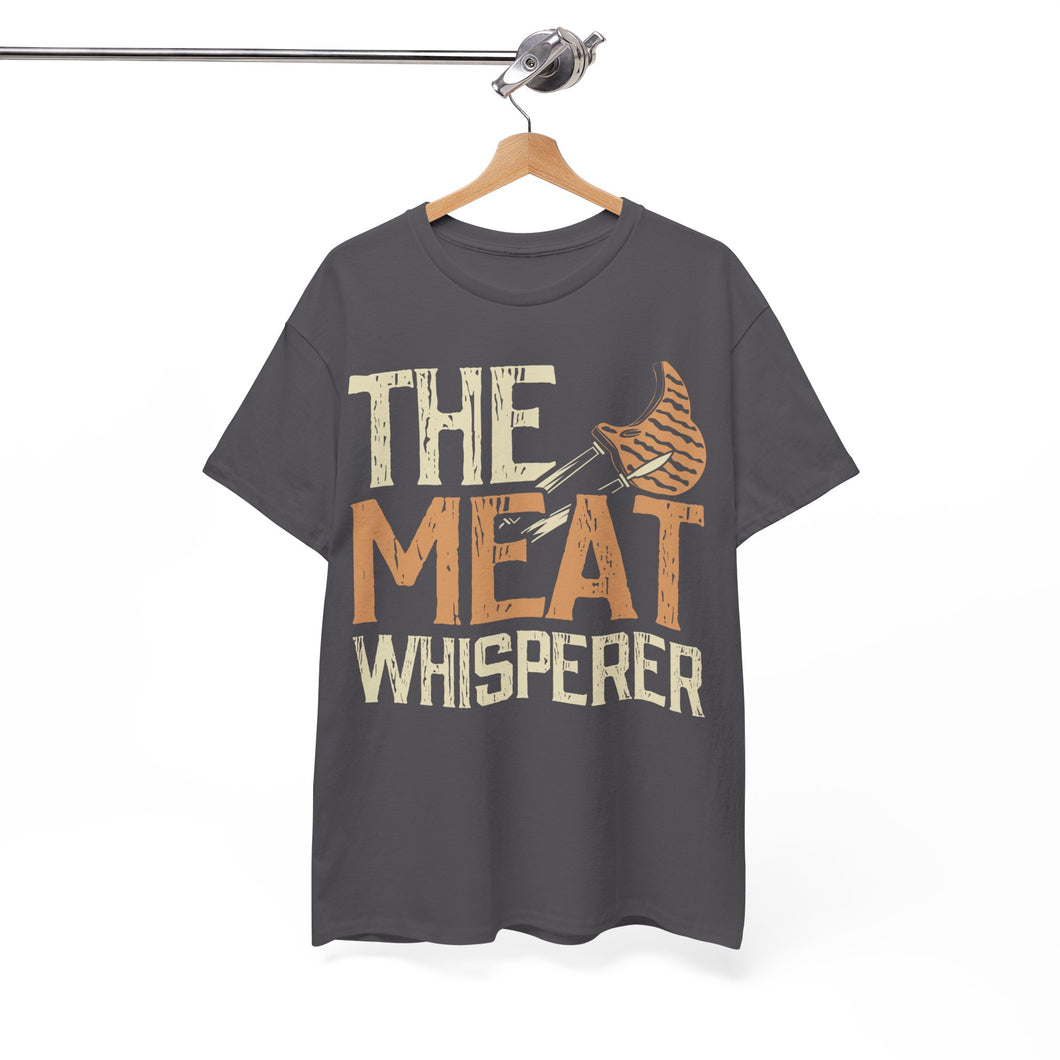 The Meat Whisperer  Cook Out BBQ Dad T-Shirt