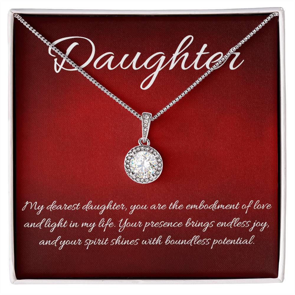 Eternal Hope Necklace: A Symbol of Enduring Love and Support for Your Beloved Daughter