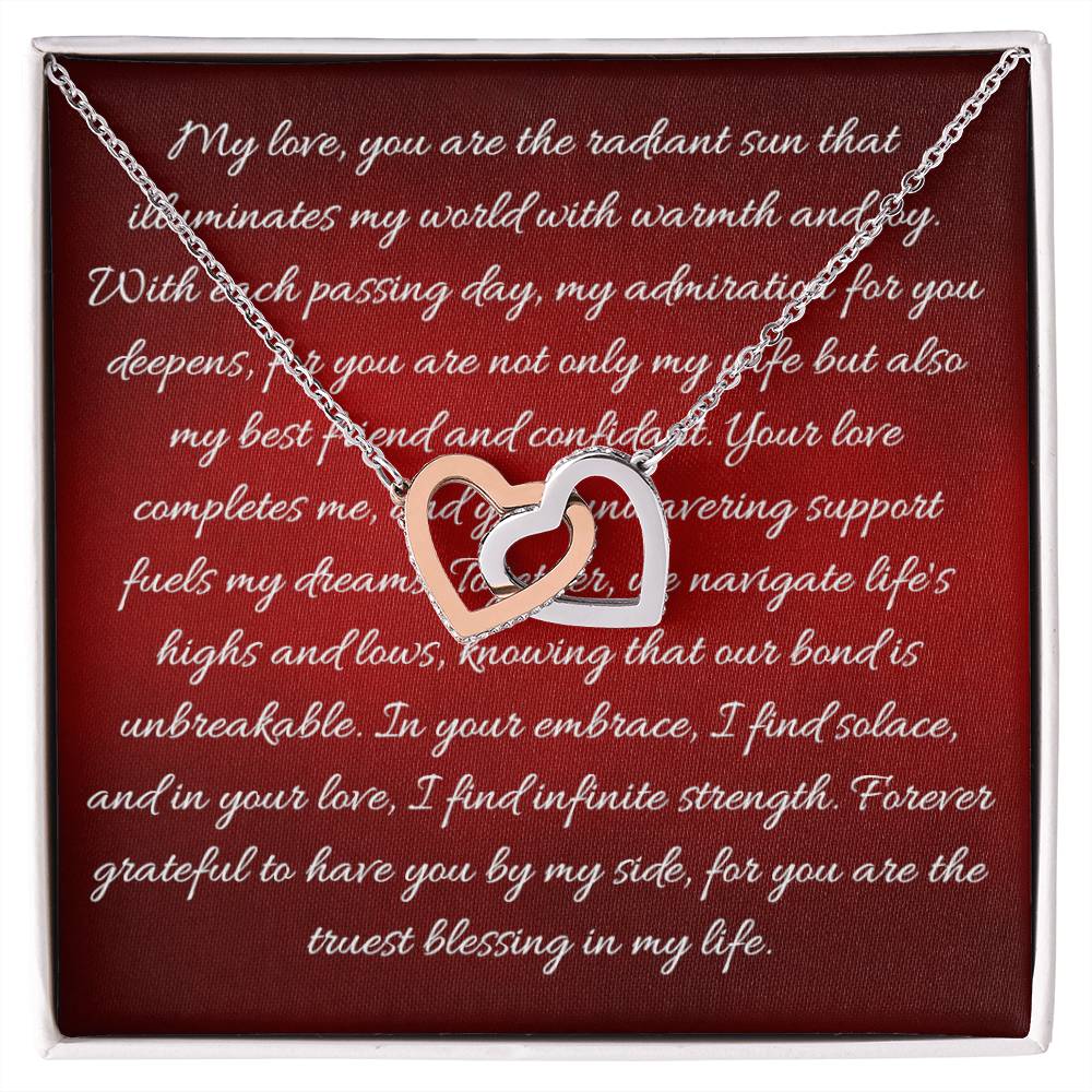 Romantic Gifts Wife Birthday Gift Ideas Message Card Jewelry Necklace