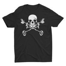 Load image into Gallery viewer, Skull And Cross Bones Metal Detecting Unisex Classic T-Shirt
