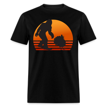 Load image into Gallery viewer, Bigfoot Thanksgiving Funny Sasquatch Turkey Unisex Classic T-Shirt - black
