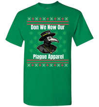 Load image into Gallery viewer, Don We Now Our Plague Apparel, Funny Plague Ugly Christmas Sweater Style

