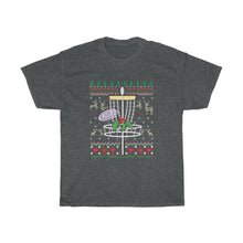 Load image into Gallery viewer, Disc Golf Basket Frisbee Golf Ugly Christmas Sweater Style
