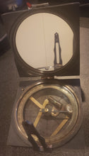 Load image into Gallery viewer, Kelvin &amp; Hughes London 1917 Natural Sines Brunton Compass, Vintage Nautical Décor
