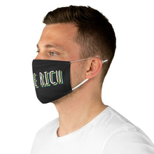 Load image into Gallery viewer, Eat The RichFabric Face Mask
