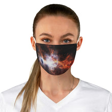 Load image into Gallery viewer, Nebula Photo Space Fabric Face Mask, Galaxy Print Mask
