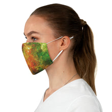 Load image into Gallery viewer, Space Nebula Print Fabric Face Mask
