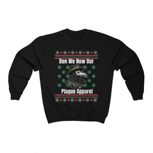 Load image into Gallery viewer, Ugly Christmas Sweater Style Plague Doctor Unisex Heavy Blend™ Crewneck Sweatshirt
