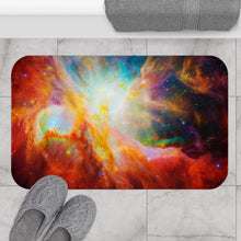 Load image into Gallery viewer, Solar System, Space Bath Mat, Space Decor, Bathroom Decor, Nature&#39;s Beauty, Space Art, Astronomy Decor, Science Theme Bath Mat
