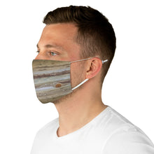 Load image into Gallery viewer, Surface of Jupiter Fabric Face Mask
