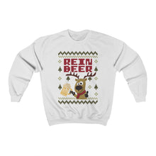 Load image into Gallery viewer, Rein Beer Funny Christmas Ugly Sweater Unisex Heavy Blend™ Crewneck Sweatshirt
