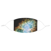 Load image into Gallery viewer, Space Nebula Fabric Face Mask
