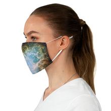 Load image into Gallery viewer, Space Nebula Fabric Face Mask
