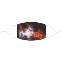 Load image into Gallery viewer, Nebula Photo Space Fabric Face Mask, Galaxy Print Mask

