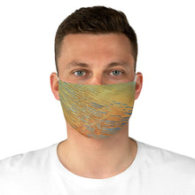 Load image into Gallery viewer, Ribbons of Sand Dunes Sahara Desert from Space  Fabric Face Mask
