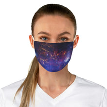 Load image into Gallery viewer, The Milky Way From Space Fabric Face Mask
