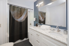 Load image into Gallery viewer, Jupiter&#39;s Atmosphere Shower Curtain pace Nebula Galaxy Print Bath Mat, Space Decor, Bathroom Decor, Nature&#39;s Beauty, Space Art

