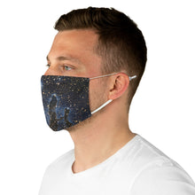 Load image into Gallery viewer, The Eagle Nebula, Pillars of Creation Fabric Face Mask, Space, Science, Outer Space Mask
