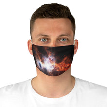 Load image into Gallery viewer, Nebula Photo Space Fabric Face Mask, Galaxy Print Mask
