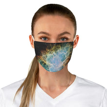 Load image into Gallery viewer, Space Nebula Fabric Face Mask
